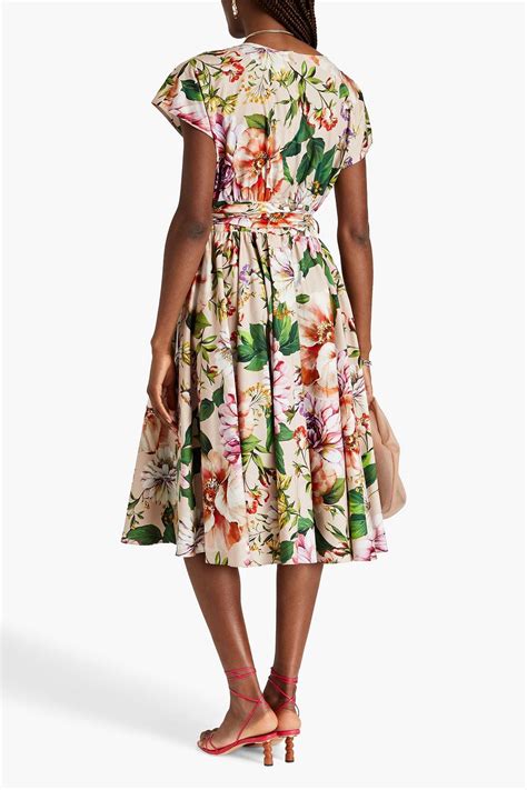 DOLCE&GABBANA Gathered floral